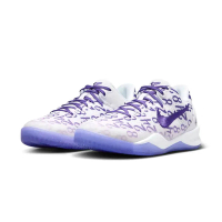 【NIKE 耐吉】Nike Kobe 8 Protro Court Purple GS 白紫 大童(FN0266-101)