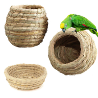 Sợi tự nhiên rơm chim làm tổ chim lồng chim vẹt nghỉ ngơi nơi sinh sản handmade ấm  phòng ngủ cho Vẹt Chim Hoàng Yến chim bồ câu