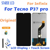 Original For Infinix Tecno P37 Pro LCD Display Touch Screen Digitizer Assembly For Infinix Tecno P37 Pro Screen Replacement