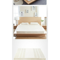 免運 雅自然泰國天然乳膠床墊可折疊1.5m1.8米雙人床墊加厚床褥可定製 特價出 可開發票