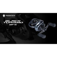 Reel BC Tridentech Black Turismo BFS New 2025 Drag Clicker Handle Kiri