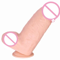 Huge Thickened Dildo Big Cock Realistic Large Penis Vagina Toy Female Masturbator Erotic Toy Male Butt Plug Anal Dilator Sexshop