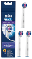 百靈原廠 BRAUN Oral B  電動牙刷替換刷頭 專業美白 EB18-3-EL  3入