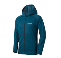 【【蘋果戶外】】mont-bell 1114636 BGN 藍綠【男款】Cool F-Z Hoodie 抗UV 連帽外套 防曬外套 吸濕排汗