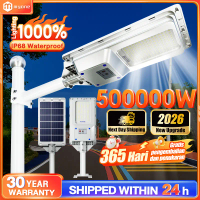Lampu solar cahaya luar 500000W IP68 Lampu jalan solar tahan air Lampu Jalan LED
