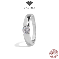 DAVINA Bravy Ring Sterling Silver 925 - Cincin Unisex Perak S925 Pria Wanita