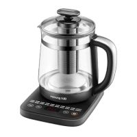 Joyoung WY170 Electric Kettle for Health 1.7L Glass Tea Maker with Thermostat Stay Warm and Auto Shut Off Function 220V