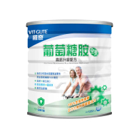 【維奇】葡萄糖胺 全素高鈣升級配方 1罐組(粉狀營養品 奶粉 1350公克/罐)