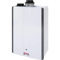 Rinnai RUCS75iP Tankless Hot Water Heater, 7.5 GPM, Propane, Indoor Installation