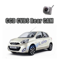 Car Rear View Camera CCD CVBS 720P For Nissan Micra K13 2010~2014 Pickup Night Vision WaterPoof Parking Backup CAM
