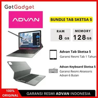 Advan Tab Sketsa 5 - 8GB 128GB (8/128) Tablet 12" IPS New Original Garansi Resmi - Tablet Only Table