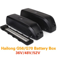 Original HaiLong G56 G70 Battery Housing Electric Bicycle Battery BOX Ebike Battery Case 36V 48V Nickle Strips 18650 cell holder