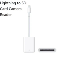 Lightning SD Card Reader for iPhone 11 Pro Max,iPad,OTG Adapter, Apple Camera Dongle 128gb 200gb camera video photo file iOS13.1