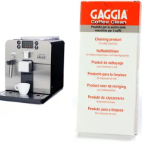 Gaggia Brera Super-Automatic Espresso Machine, Small, Black &amp; Coffee Cleaning Tablets, Package may vary