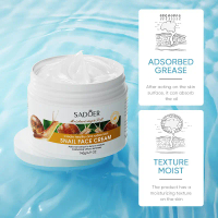 SADOER Snail Moisturizing Cream Hydrating Moisturizing Nourishing Brightening Snail Cream