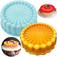 Silikon pusingan baking pan charlotte kek baking pan sponge flan acuan shortcake baking pan dapur si