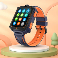 Full Netcom 4G Kids Phone Watch with Sim Card HD Video Call GPS Location Camera Voice Chat Student Smartwatch for Boy Girls Gift