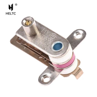 1pc 250V 10A Adjustable Temperature Switch Bimetallic Heating Thermostat For Electric Pressure Cooker/ Electric Heaters Ovens