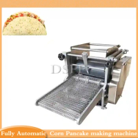 Fully Automatic Industrial Flour Mexican Corn Roll Making Machine, Bread And Grain Product Pancake Forming Machine