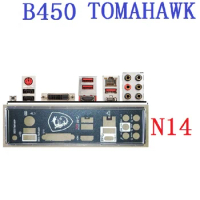 Original/OEM For MSI B450 TOMAHAWK, B450 TOMAHAWK MAX I/O Shield Back Plate BackPlate Blende Bracket