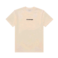 Screamous T-shirt Little Logo Katun Cream Kaos Distro Variasi Pria