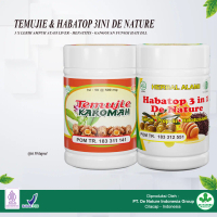 De Nature Temujie & Habatop 3in1 De Nature - Herbal Alami untuk Kesehatan Hati, Mengatasi Penyakit K