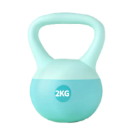 居家軟式壺鈴2KG(女生 啞鈴 提壺 翹臀 深蹲 力量訓練 居家運動 健身器材)