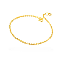【福西珠寶】9999黃金手鍊 桂花鍊實心手鍊(金重1.25錢正負0.03錢)