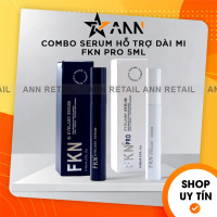 Combo Serum Dưỡng Dài Mi FKN Pro Ban Ngày Và Ban Đêm Eyelash Serum 5ml [Chính Hãng]