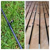 ujung joran fiber 6 cincin diameter 5,5 mm Panjang 80 cm