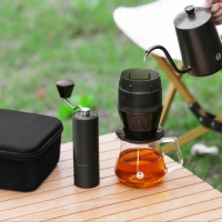 TIMEMORE Chestnut C3 Pour Over Set Travel Coffee Set Portable Solution For Brewing Coffee On The Go Easily Brew Coffee Anywhere