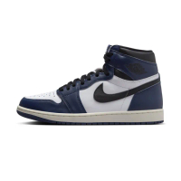 【NIKE 耐吉】休閒鞋 Air Jordan 1 High OG Midnight Navy 午夜藍 男鞋 DZ5485-401