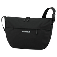 【【蘋果戶外】】mont-bell 1123895 BK25 黑【5L】BERNINA SHOULDER S 單肩包 側背包 隨身包 休閒包