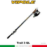 【VIPOLE 義大利 Trail 3 QL 健走杖《灰黑》】S-1453/手杖/爬山/健行杖