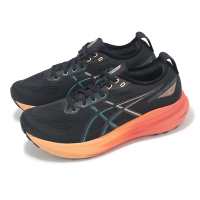Asics 慢跑鞋 GEL-Kayano 31 2E 男鞋 寬楦 黑 橘紅 支撐 厚底 運動鞋 亞瑟士 1011B869004