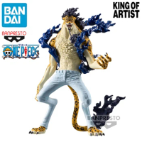 BANPRESTO One Piece KING OF ARTIST THE ROB LUCCI Awakening Ver. PVC Anime Action Figures Model Collection Toy
