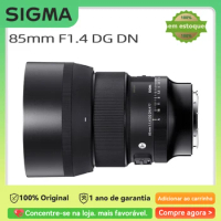 Sigma 85mm F1.4 DG DN Art Full Frame Pixed Zoom Mirrorless Camera Lens Sony A7 A7R A7S IV III II A7C A6400 ZV-E10 Canon Nikon