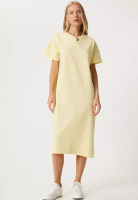 Happiness Istanbul Cotton Summer Casual Combed Dress