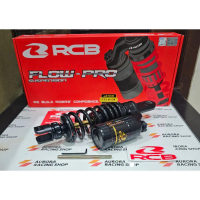 RCB SHOCKBEKER MATIC HITAM AS GOLD 305 MM TABUNG FLOW PRO