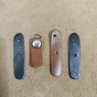 JATACC Zipper Puller Custom Nama KULIT ASLI 100% Garansi Bahan Kulit Sapi Asli 100% Kepala Zipper /