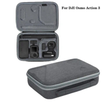 Action Camera Protective Storage Bag Carrying Case Handbag Protective Box for DJI Osmo Action 3 Cameras Accessories Bag