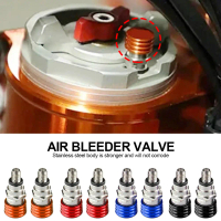 Universal 2Pcs Motorcycle Fork Air Bleeder Valves M4x0.7 For KTM SX SXF EXC EXCF XC XCF XCW XCFW 85-