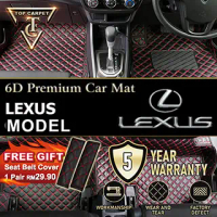 Top Carpet [ LEXUS ALL MODEL ] Live 6D CARPET LEXUS **Sila pilih model kereta dan warna **LEXUS NX 3