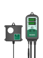 ตัวควบคุม CO2 แบบตั้งโปรแกรมได้พร้อมเซนเซอร์ S01-ICC-510 สีเขียว