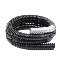 包塑金屬軟管國標塑料穿線蛇皮管電線電纜保護套管平包阻燃波紋管