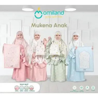 NEW Omiland Mukenah Mukena Anak Muslim Motif Lucu Free Pouch dan Sajadah L NEW Allysum