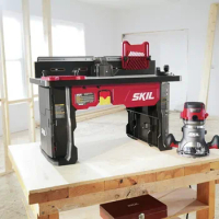 SKIL RT1323-01 Router Table and 10Amp Fixed Base Router Kit SKIL ROUTER TABLE - Equipped
