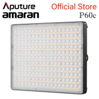 Aputure Amaran P60c LED Photography Light RGB Full-Color 2500K-7500K Professional Tiktok Short Video Outside Shooting Panel Lamp