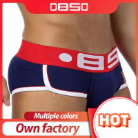 0850 Brand Male underwear briefs cotton breathable comfortable low waist sexy men's underwear briefs strong men cueca tanga
