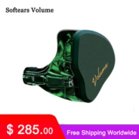 Softears Volume Earphone 1 DD + 2 BA Hybrid In-Ear HIFI IEMs Earbuds